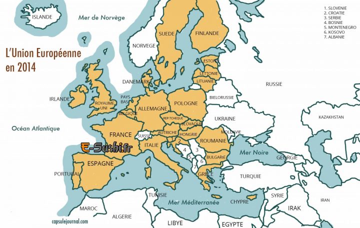 Carte D Europe Images Et Photos – Arts Et Voyages concernant Carte De L Europe 2017