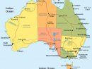 Carte De Australie Departement Région - Carte Du Monde pour Carte Region Departement