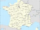 Carte De Cloître-Saint-Thégonnec : Situation Géographique Et serapportantà Plan De France Avec Departement