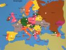 Carte De Contrôle De L'europe | Voyage Autour Du Monde tout Carte Europe Enfant