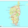 Carte De Corse Plan Des 91 Lieux À Voir pour Carte De France Imprimable Gratuite
