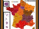 Carte De France 13 Régions - Arts Et Voyages serapportantà Carte Des 13 Régions