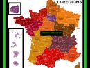 Carte De France 13 Régions » Vacances - Arts- Guides Voyages à Les 13 Régions