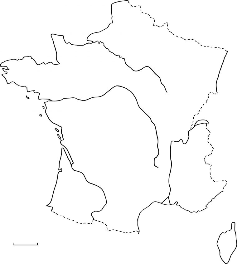 Carte De France A Imprimer Vierge | My Blog dedans Carte De France Avec Departement A Imprimer