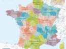 Carte De France Avec Départements Et Régions À Imprimer tout Plan De France Avec Departement