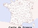Carte De France Avec Départements - Voyages - Cartes à Image Carte De France Avec Departement
