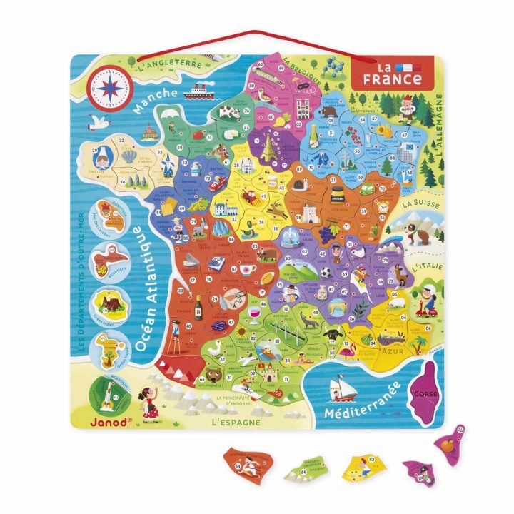 Carte De France Avec La Nouvelle Découpe Des Régions. Puzzle destiné Carte De France Avec Region