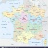 Carte De France Avec Les Nouvelles Régions Et Villes Les pour Nouvelles Régions Carte