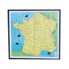 Carte-De-France-De-Jeu-Ancien-Vintage-Lecons-De-Choses- intérieur Jeu Carte De France