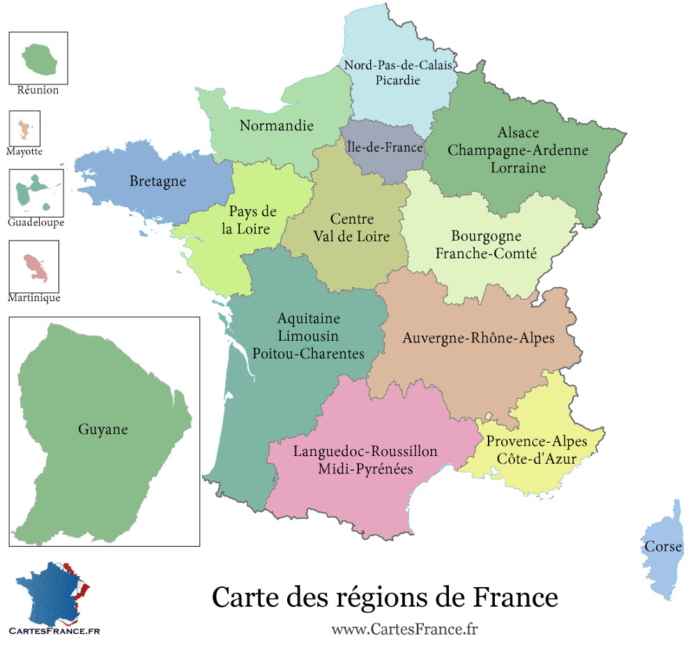 Carte De France Departement - Carte Des Départements Français concernant Carte Des Départements Français 