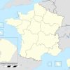 Carte De France Departement - Carte Des Départements Français intérieur Carte De France Avec Département
