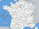 Carte De France Départements | Carte De France Département destiné Carte De France Avec Departement A Imprimer