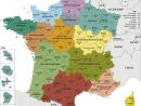 Carte De France Departements : Carte Des Départements De France intérieur Carte De France Avec Departement A Imprimer