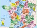 Carte De France Departements : Carte Des Départements De France pour Plan De France Avec Departement