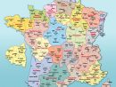 Carte De France Départements Et Régions destiné Carte De France Vierge Nouvelles Régions
