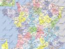 Carte De France Départements Villes Et Régions | Arts Et dedans Carte De France Des Départements