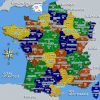 Carte De France Departements Villes Et Regions | Carte De pour Carte France Avec Departement