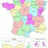 Carte De France Des Régions: 27 Régions Dont 22 En Métropole à Carte France D Outre Mer