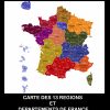 Carte De France Des Régions Images » Vacances - Arts- Guides pour Les Nouvelles Régions De France