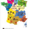Carte De France Et Ses Régions - Fédération Wushu France intérieur Carte De France Et Ses Régions