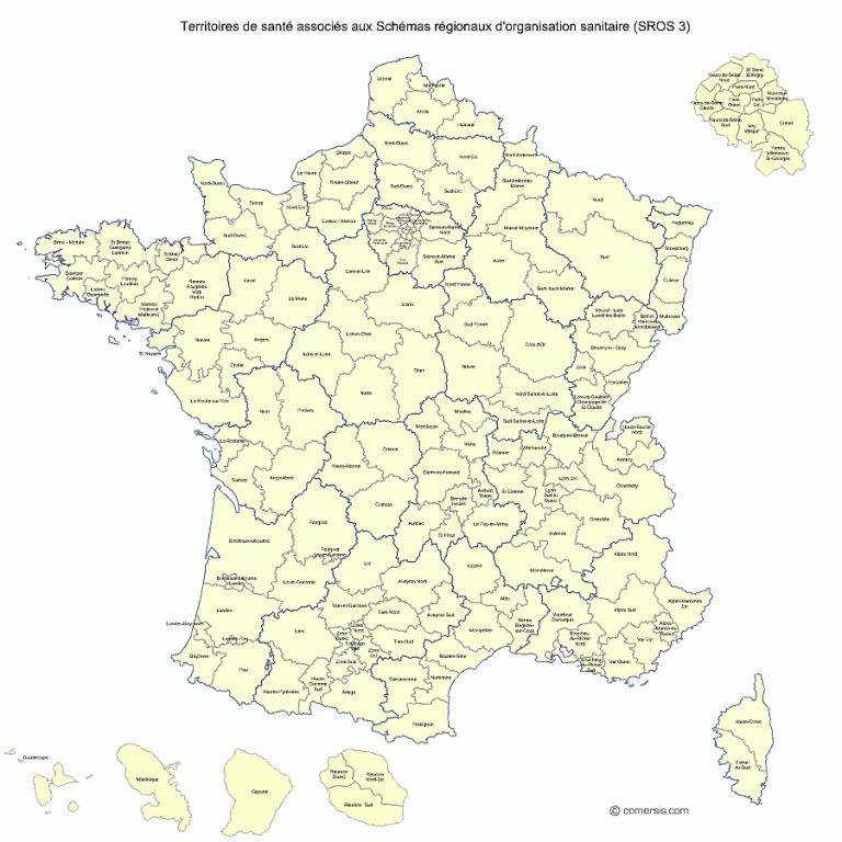 Coloriage Carte Des Departements De France Dessin Carte Des R Gions