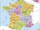 Carte De France Métropolitaine Vecteur à Carte De France Nouvelles Régions