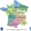 Carte De France Region - Carte Des Régions Françaises serapportantà Carte Des Régions Et Départements De France À Imprimer