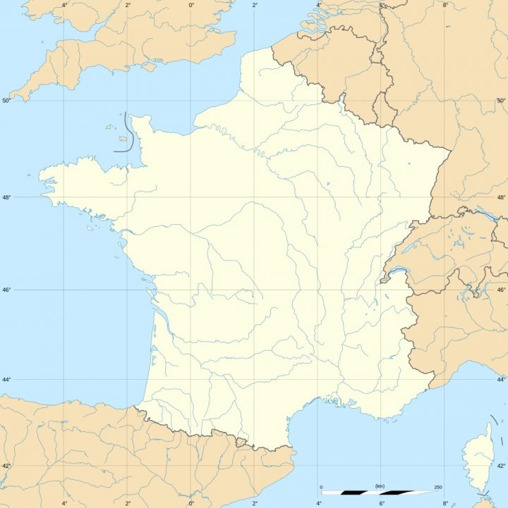 Carte De France Vierge : Fond De Carte De France destiné Carte Vierge De La France