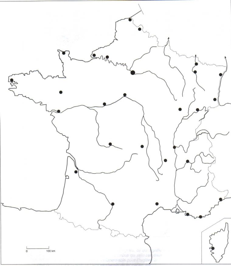 Carte De France Vierge – Recherche Google | Fond De Carte à Carte Des Fleuves En France