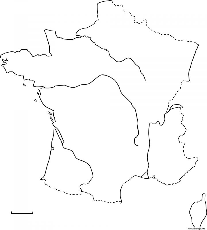 Carte De France Vierge serapportantà Carte De La France Vierge