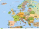 Carte De L Europe Détaillée » Vacances - Arts- Guides Voyages dedans Carte Des Capitales De L Europe