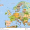 Carte De L Europe Détaillée » Vacances - Arts- Guides Voyages encequiconcerne Carte Europe Avec Capitale