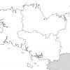 Carte De La Bretagne (Administrative) - Villes, Relief pour Carte Département Vierge