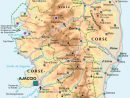 Carte De La Corse Detaillee, Visualisez La Carte De La Corse à Carte De France À Imprimer Gratuit