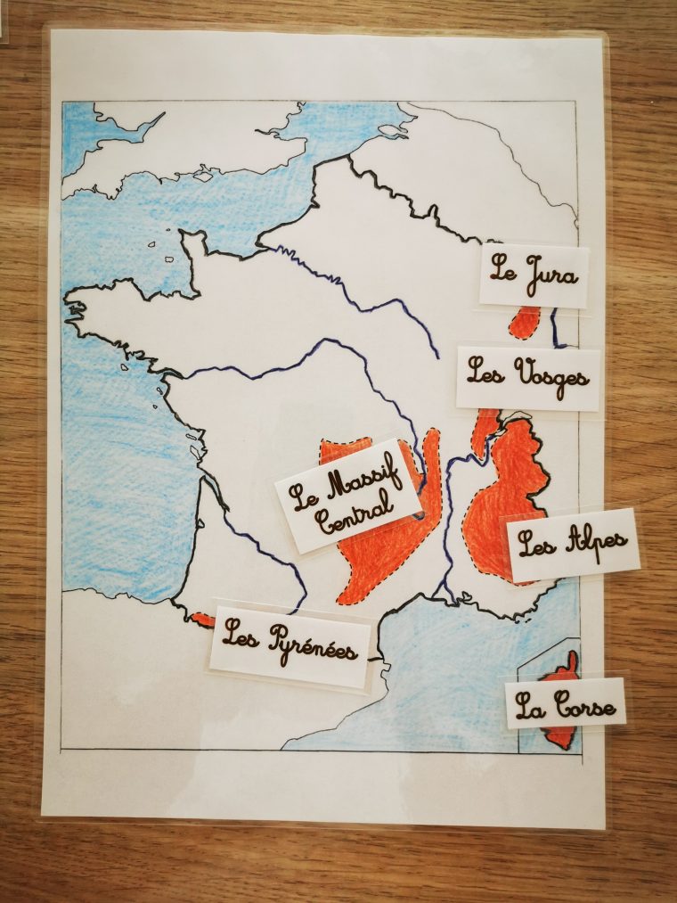 Carte De La France – Les Activités De Maman avec Carte Fleuve France