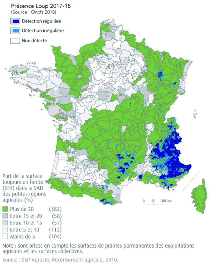 Carte De La France Métropolitaine Superposant La Part De La tout Carte Région France 2017