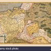 Carte De La Pologne Et L'europe De L'est Banque D'images dedans Carte Europe De L Est