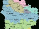 Carte De La Région Avec Ses Départements, Montrant Les concernant Carte De La France Région