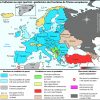 Carte. De L'adhésion Au Rejet (Parfois) : Géohistoire Des tout Carte Construction Européenne