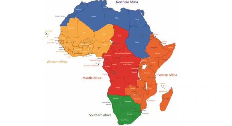 Carte De L'afrique Avec Ses Capitales : Nos Explications avec Carte Du Monde Avec Capitale