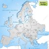 Carte De L'europe Avec Les Abréviations Des Pays destiné Carte D Europe Avec Pays