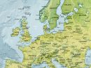 Carte De L'europe (Géographie Physique). dedans Carte Géographique Europe