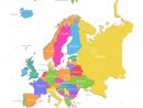 Carte De L'europe, Nouvelle Carte Détaillée Politique concernant Carte De L Europe Détaillée