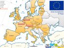 Carte De L'europe - Union Européenne avec Carte Des Pays Membres De L Ue