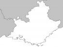 Carte De Provence Alpes Côtes D'azur (Paca) - Région De France pour Carte Des Régions Vierge