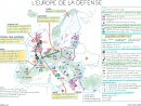 Carte De Synthèse : Où En Est-On De L'europe De La Défense? intérieur Carte Union Européenne 2017