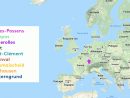 Carte. Découvrez Comment Le Centre Géographique De L'union avec La Carte De L Union Européenne