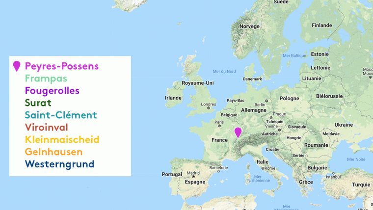 Carte. Découvrez Comment Le Centre Géographique De L'union avec La Carte De L Union Européenne