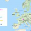 Carte. Découvrez Comment Le Centre Géographique De L'union concernant Carte Construction Européenne