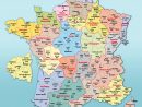 Carte Departement Cher : Département Cher Et Codes Postaux Cher intérieur Carte Départementale De La France